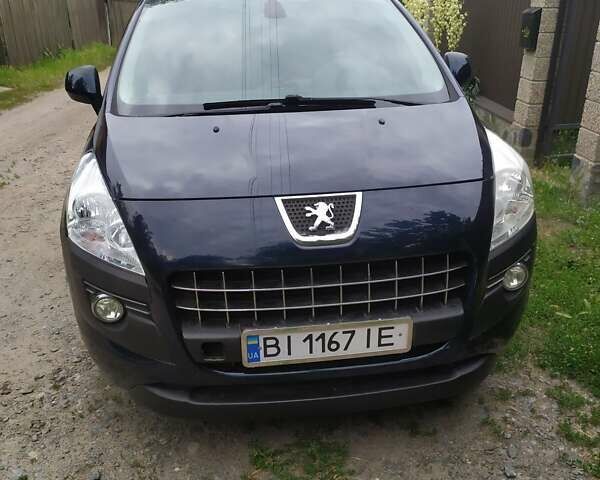 Синий Пежо 3008, объемом двигателя 1.6 л и пробегом 215 тыс. км за 7300 $, фото 5 на Automoto.ua