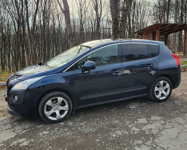 Синий Пежо 3008, объемом двигателя 1.56 л и пробегом 268 тыс. км за 7400 $, фото 1 на Automoto.ua