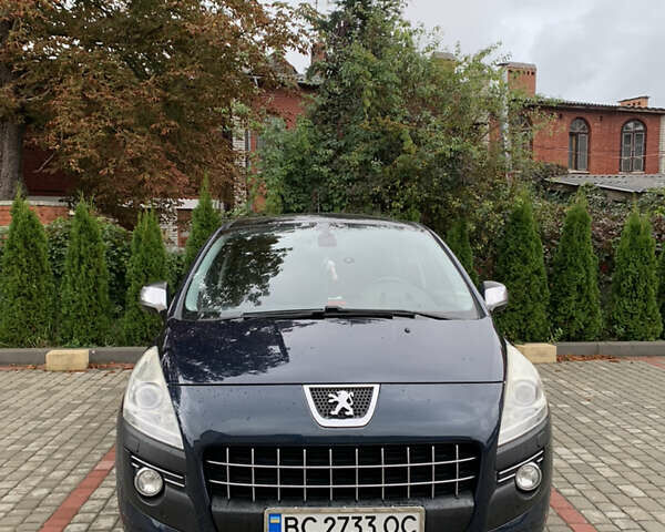 Синий Пежо 3008, объемом двигателя 1.6 л и пробегом 216 тыс. км за 6600 $, фото 2 на Automoto.ua