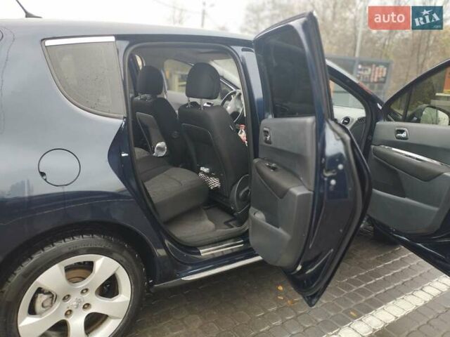Синий Пежо 3008, объемом двигателя 1.6 л и пробегом 187 тыс. км за 7500 $, фото 1 на Automoto.ua