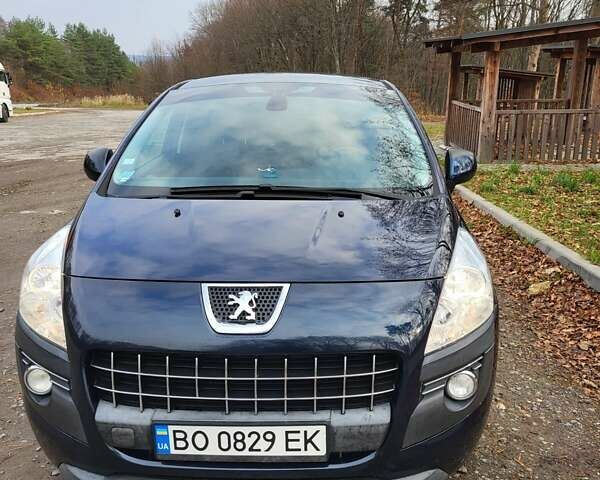 Синий Пежо 3008, объемом двигателя 1.56 л и пробегом 268 тыс. км за 7400 $, фото 13 на Automoto.ua