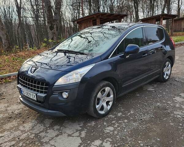 Синий Пежо 3008, объемом двигателя 1.56 л и пробегом 268 тыс. км за 7400 $, фото 2 на Automoto.ua