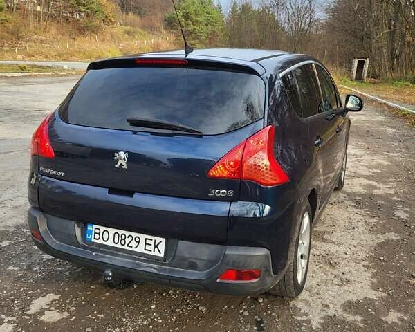 Синий Пежо 3008, объемом двигателя 1.56 л и пробегом 268 тыс. км за 7400 $, фото 6 на Automoto.ua