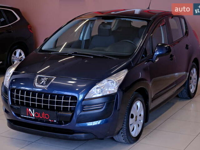 Синий Пежо 3008, объемом двигателя 1.6 л и пробегом 119 тыс. км за 6900 $, фото 2 на Automoto.ua