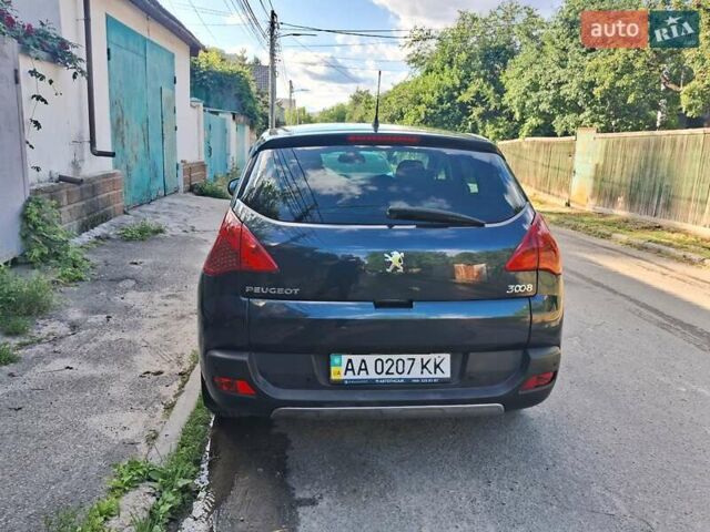 Синий Пежо 3008, объемом двигателя 1.6 л и пробегом 265 тыс. км за 8200 $, фото 3 на Automoto.ua