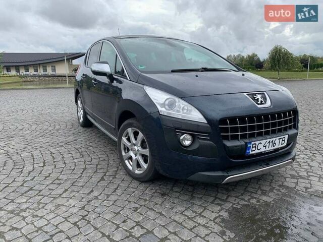 Синий Пежо 3008, объемом двигателя 1.56 л и пробегом 229 тыс. км за 11000 $, фото 1 на Automoto.ua