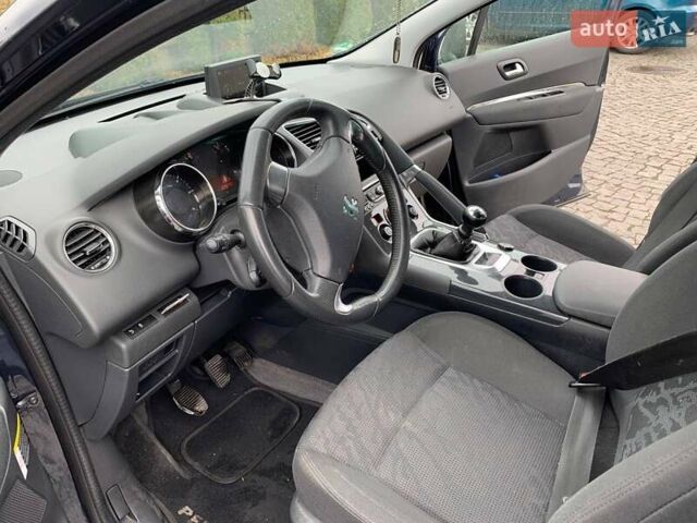 Синий Пежо 3008, объемом двигателя 1.56 л и пробегом 229 тыс. км за 11000 $, фото 10 на Automoto.ua