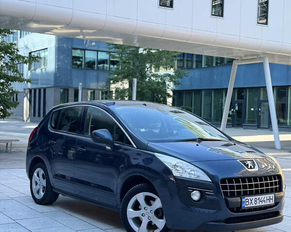 Синий Пежо 3008, объемом двигателя 1.56 л и пробегом 230 тыс. км за 9000 $, фото 1 на Automoto.ua