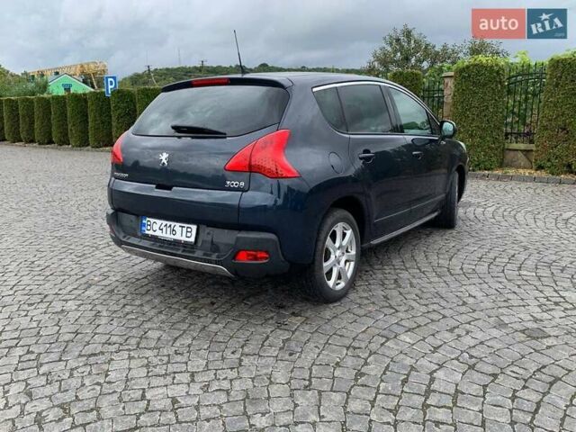 Синий Пежо 3008, объемом двигателя 1.56 л и пробегом 229 тыс. км за 11000 $, фото 4 на Automoto.ua
