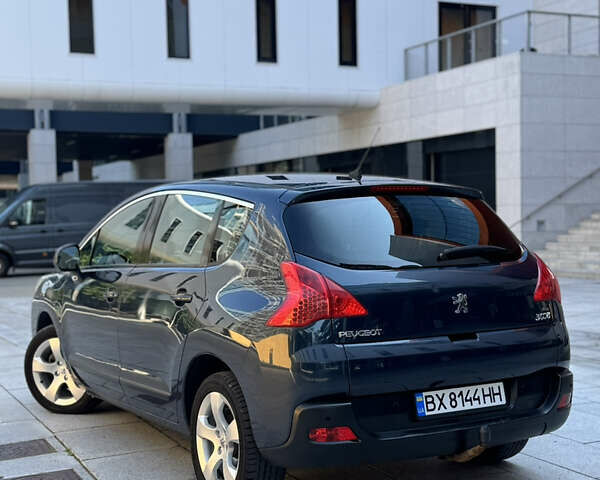 Синий Пежо 3008, объемом двигателя 1.56 л и пробегом 230 тыс. км за 9000 $, фото 5 на Automoto.ua