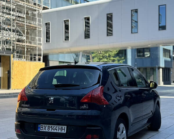 Синий Пежо 3008, объемом двигателя 1.56 л и пробегом 230 тыс. км за 9000 $, фото 4 на Automoto.ua