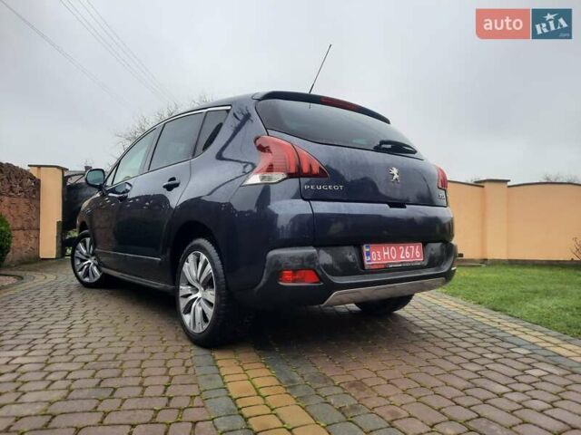 Синий Пежо 3008, объемом двигателя 2 л и пробегом 135 тыс. км за 11799 $, фото 5 на Automoto.ua