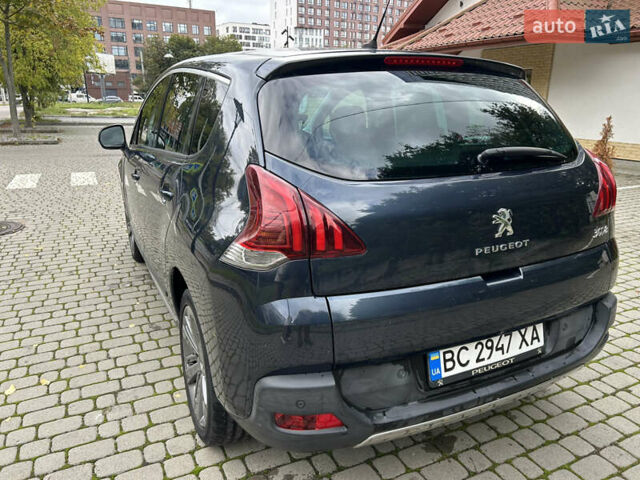Пежо 3008 2014 в Львове на Automoto.ua Синий Пежо 3008, объемом двигателя 1.56 л и пробегом 191 тыс. км за 11800 $, фото 9 на Automoto.ua