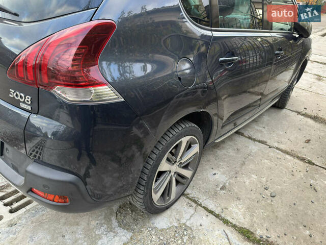 Синий Пежо 3008, объемом двигателя 1.56 л и пробегом 152 тыс. км за 12300 $, фото 23 на Automoto.ua