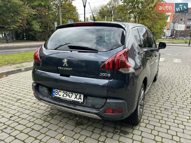 Пежо 3008 2014 в Львове на Automoto.ua Синий Пежо 3008, объемом двигателя 1.56 л и пробегом 191 тыс. км за 11800 $, фото 8 на Automoto.ua