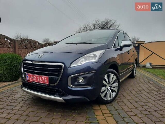 Синий Пежо 3008, объемом двигателя 2 л и пробегом 135 тыс. км за 11799 $, фото 48 на Automoto.ua