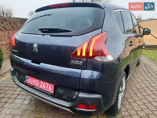 Синий Пежо 3008, объемом двигателя 2 л и пробегом 135 тыс. км за 11799 $, фото 3 на Automoto.ua