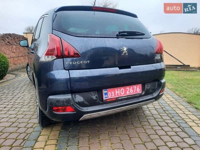 Синий Пежо 3008, объемом двигателя 2 л и пробегом 135 тыс. км за 11799 $, фото 9 на Automoto.ua