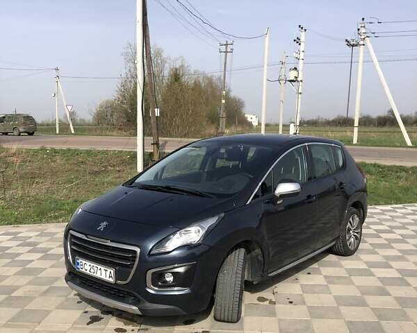 Синий Пежо 3008, объемом двигателя 1.56 л и пробегом 158 тыс. км за 11600 $, фото 6 на Automoto.ua