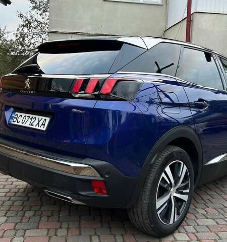 Синий Пежо 3008, объемом двигателя 2 л и пробегом 161 тыс. км за 18888 $, фото 8 на Automoto.ua