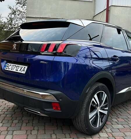 Синий Пежо 3008, объемом двигателя 2 л и пробегом 161 тыс. км за 18888 $, фото 5 на Automoto.ua