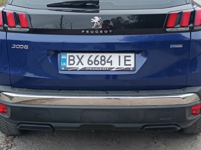 Синій Пежо 3008, об'ємом двигуна 1.2 л та пробігом 163 тис. км за 18200 $, фото 3 на Automoto.ua