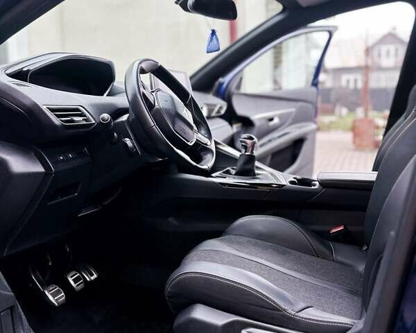 Синий Пежо 3008, объемом двигателя 2 л и пробегом 161 тыс. км за 18888 $, фото 2 на Automoto.ua