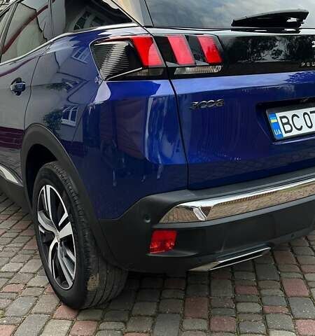 Синий Пежо 3008, объемом двигателя 2 л и пробегом 161 тыс. км за 18888 $, фото 7 на Automoto.ua