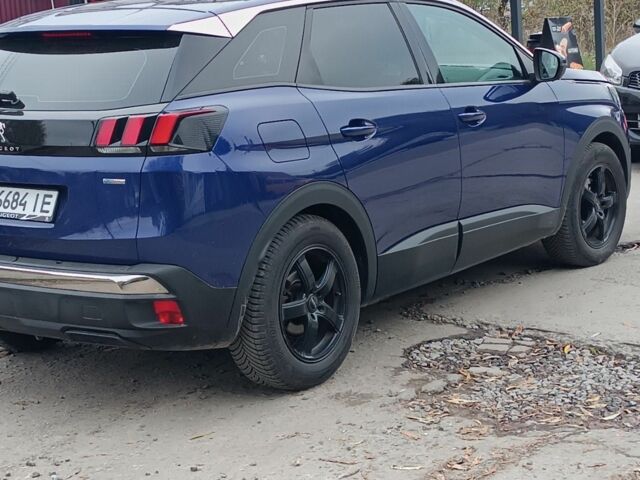 Синій Пежо 3008, об'ємом двигуна 1.2 л та пробігом 163 тис. км за 18200 $, фото 2 на Automoto.ua