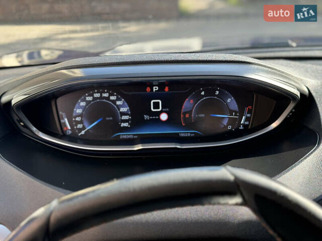 Синий Пежо 3008, объемом двигателя 1.56 л и пробегом 281 тыс. км за 16500 $, фото 1 на Automoto.ua