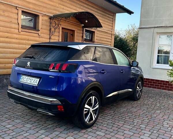 Синий Пежо 3008, объемом двигателя 2 л и пробегом 161 тыс. км за 18888 $, фото 11 на Automoto.ua