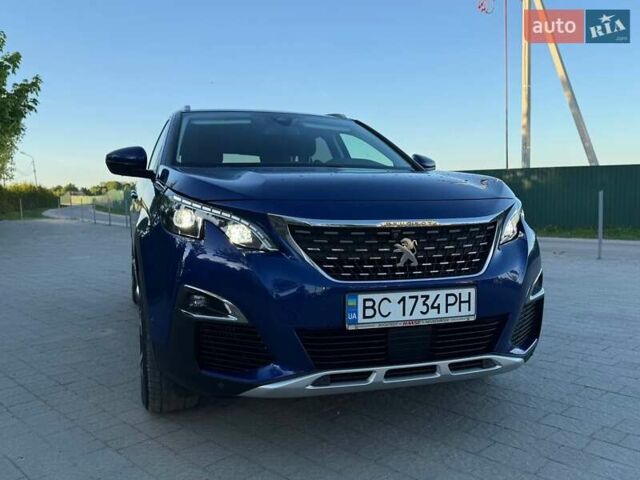 Синий Пежо 3008, объемом двигателя 1.5 л и пробегом 174 тыс. км за 19799 $, фото 19 на Automoto.ua