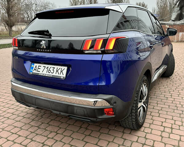Синий Пежо 3008, объемом двигателя 1.5 л и пробегом 214 тыс. км за 17500 $, фото 5 на Automoto.ua