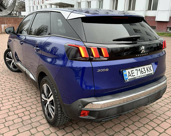Синий Пежо 3008, объемом двигателя 1.5 л и пробегом 214 тыс. км за 17500 $, фото 7 на Automoto.ua