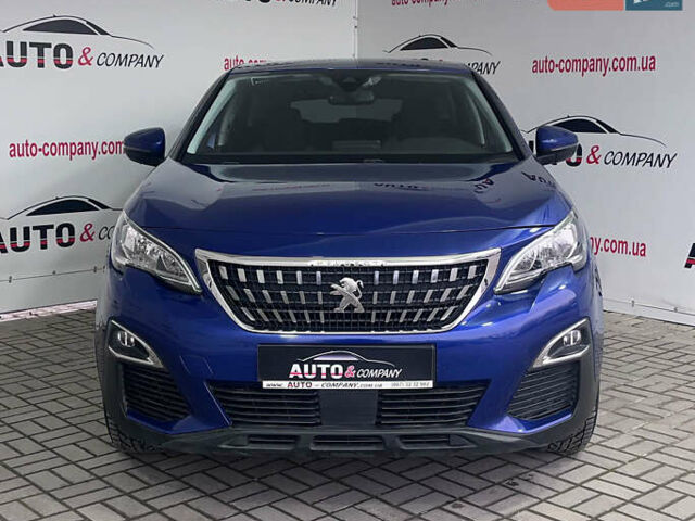 Синий Пежо 3008, объемом двигателя 1.5 л и пробегом 189 тыс. км за 19450 $, фото 1 на Automoto.ua