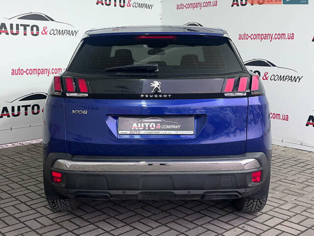 Синий Пежо 3008, объемом двигателя 1.5 л и пробегом 189 тыс. км за 19450 $, фото 3 на Automoto.ua