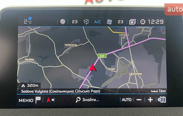 Синий Пежо 3008, объемом двигателя 1.5 л и пробегом 189 тыс. км за 19450 $, фото 23 на Automoto.ua