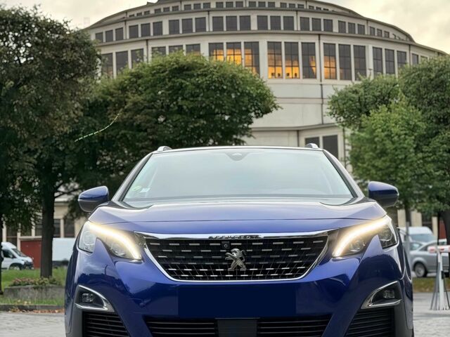 Синий Пежо 3008, объемом двигателя 1.5 л и пробегом 50 тыс. км за 10200 $, фото 1 на Automoto.ua