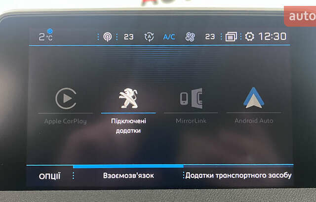 Синий Пежо 3008, объемом двигателя 1.5 л и пробегом 189 тыс. км за 19450 $, фото 26 на Automoto.ua
