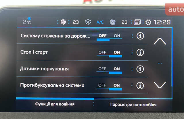 Синий Пежо 3008, объемом двигателя 1.5 л и пробегом 189 тыс. км за 19450 $, фото 24 на Automoto.ua