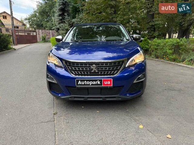 Синий Пежо 3008, объемом двигателя 1.5 л и пробегом 110 тыс. км за 21990 $, фото 3 на Automoto.ua