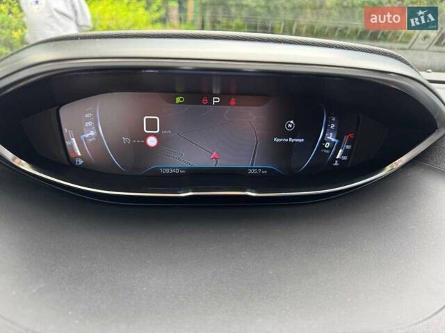 Синий Пежо 3008, объемом двигателя 1.5 л и пробегом 110 тыс. км за 21990 $, фото 10 на Automoto.ua