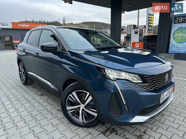 Синий Пежо 3008, объемом двигателя 1.5 л и пробегом 117 тыс. км за 23250 $, фото 12 на Automoto.ua