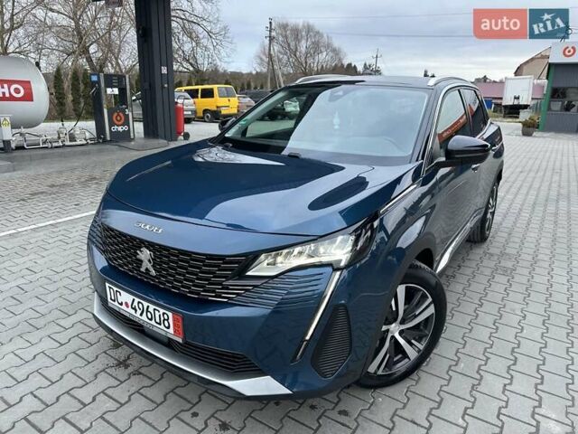 Синий Пежо 3008, объемом двигателя 1.5 л и пробегом 117 тыс. км за 23250 $, фото 10 на Automoto.ua