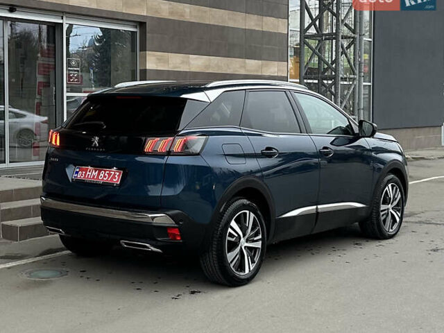 Синий Пежо 3008, объемом двигателя 1.5 л и пробегом 175 тыс. км за 22499 $, фото 27 на Automoto.ua