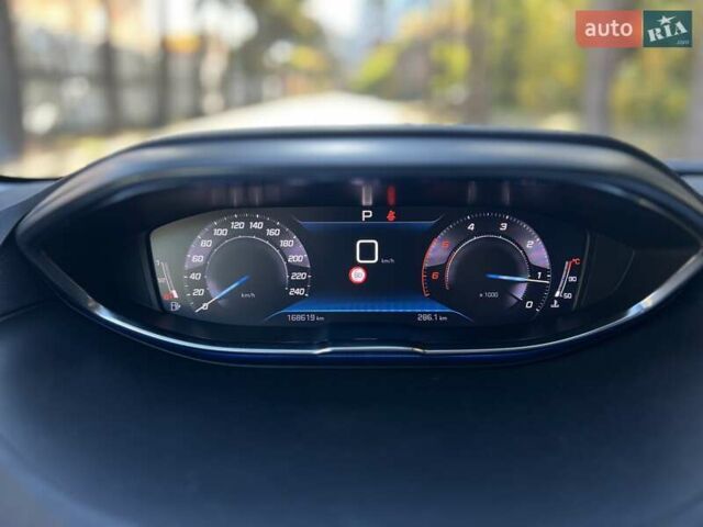 Синий Пежо 3008, объемом двигателя 1.5 л и пробегом 168 тыс. км за 23650 $, фото 20 на Automoto.ua