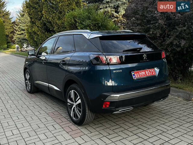 Синий Пежо 3008, объемом двигателя 1.5 л и пробегом 170 тыс. км за 23350 $, фото 20 на Automoto.ua