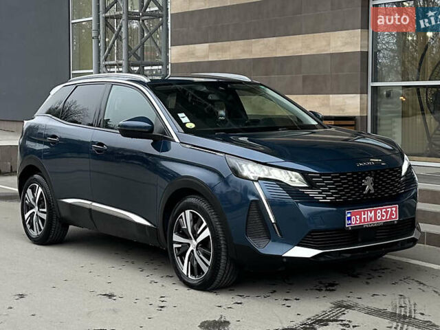 Синий Пежо 3008, объемом двигателя 1.5 л и пробегом 175 тыс. км за 22499 $, фото 20 на Automoto.ua