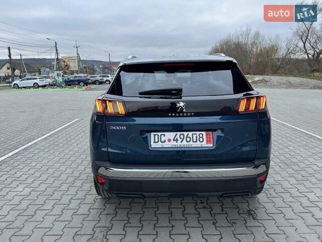 Синий Пежо 3008, объемом двигателя 1.5 л и пробегом 117 тыс. км за 23250 $, фото 5 на Automoto.ua