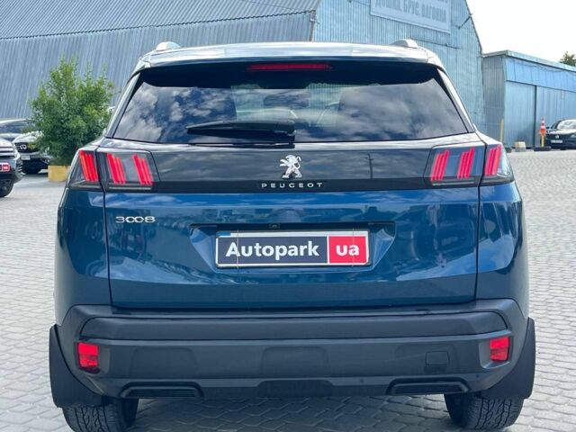 Синій Пежо 3008, об'ємом двигуна 2 л та пробігом 73 тис. км за 27790 $, фото 8 на Automoto.ua